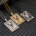 Necklace with a Pretty Astrological Zodiac Sign Pendant
