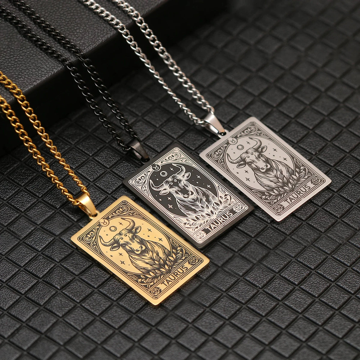 Necklace with a Pretty Astrological Zodiac Sign Pendant