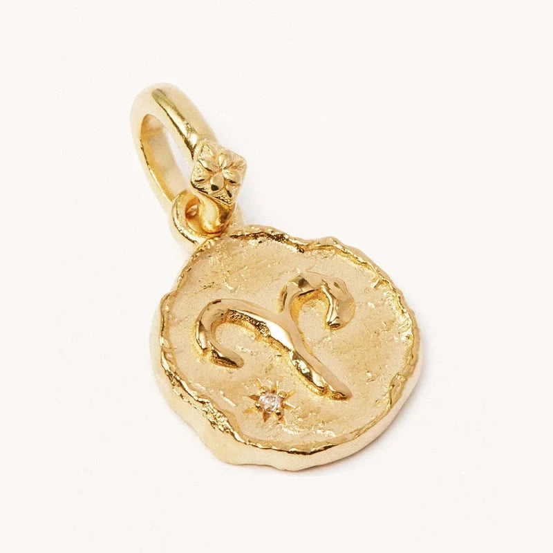 Astrology Zodiac Sign Pendant Necklace