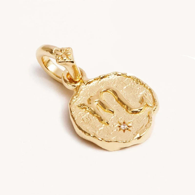 Astrology Zodiac Sign Pendant Necklace