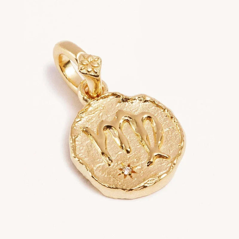 Astrology Zodiac Sign Pendant Necklace