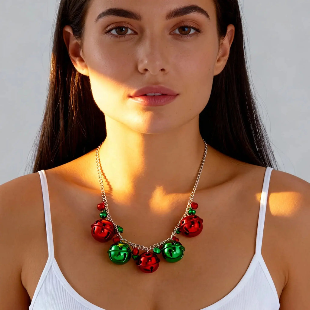 Necklace with Christmas Ball Pendant