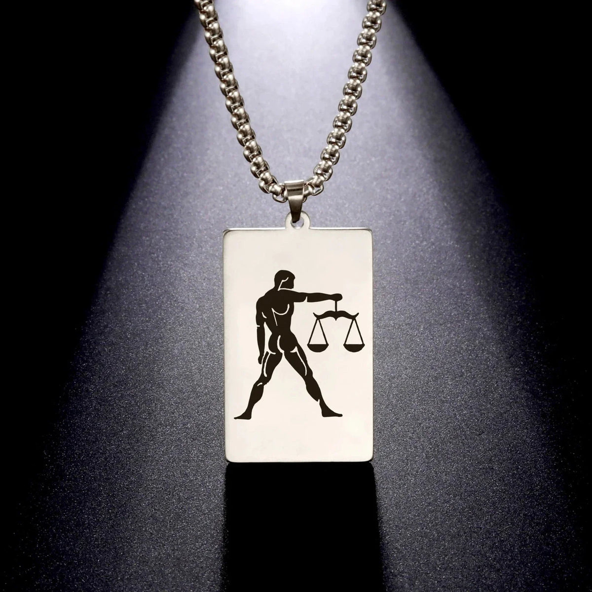 Elegant Zodiac Sign Astrology Pendant Necklace