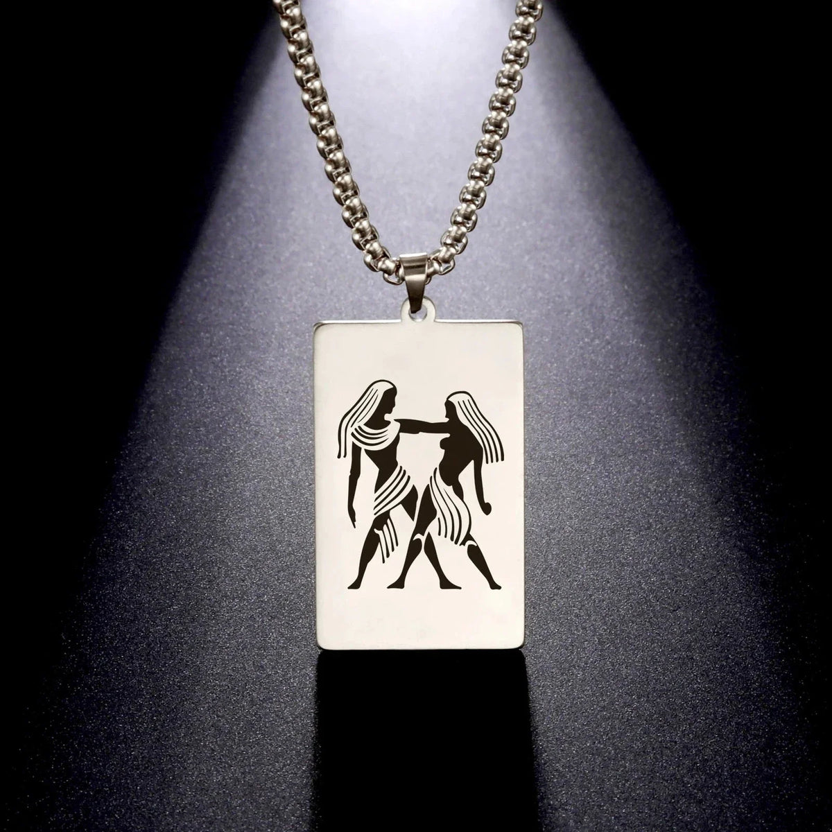 Elegant Zodiac Sign Astrology Pendant Necklace