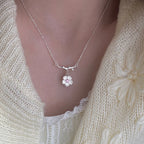 Cherry Blossom Pendant Necklace