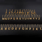 Necklace with b initial pendant