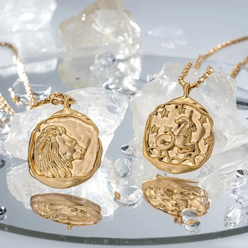 Necklace with Zodiac Sign Pendant