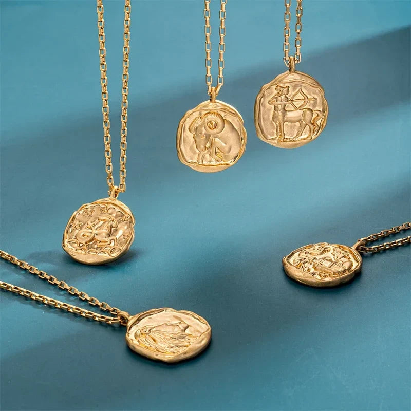 Necklace with Zodiac Sign Pendant