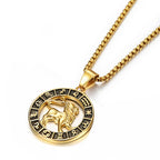 Astrological Zodiac Sign Pendant Necklace