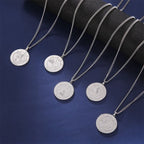 Astrological Zodiac Sign Pendant Necklace for Men or Women