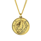 Astrological Zodiac Sign Pendant Necklace for Men or Women