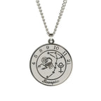 Astrological Zodiac Sign Pendant Necklace for Men or Women