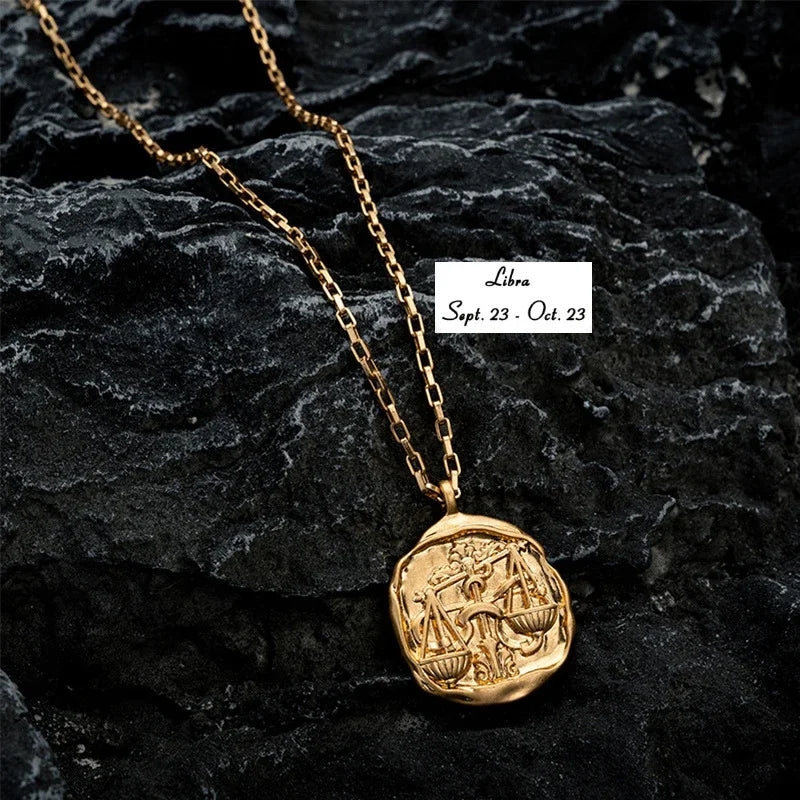 Necklace with Zodiac Sign Pendant