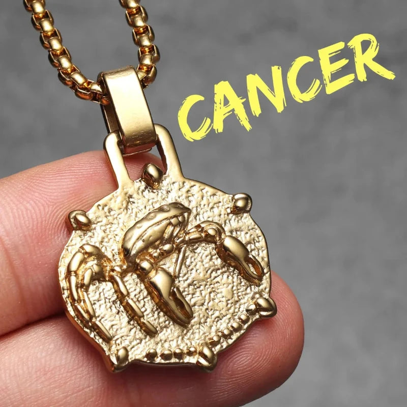 Necklace with Zodiac Sign Pendant