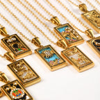 Necklace with Tarot Pendant