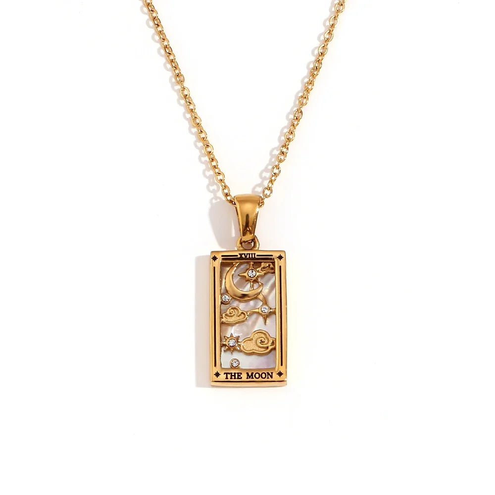 Necklace with Tarot Pendant