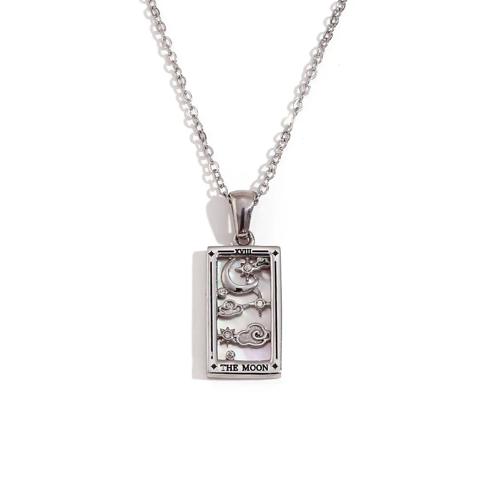 Necklace with Tarot Pendant