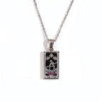 Necklace with Tarot Pendant