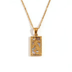 Necklace with Tarot Pendant