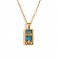 Necklace with Tarot Pendant