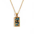 Necklace with Tarot Pendant