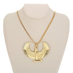 Egyptian Cross Necklace Gold