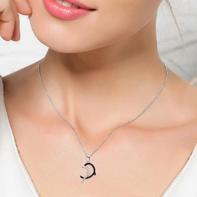 Dolphin Silver Necklace