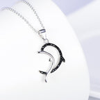 Dolphin Silver Necklace