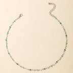Women's Summer Necklace Silver