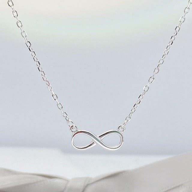 Infinity Silver Necklace