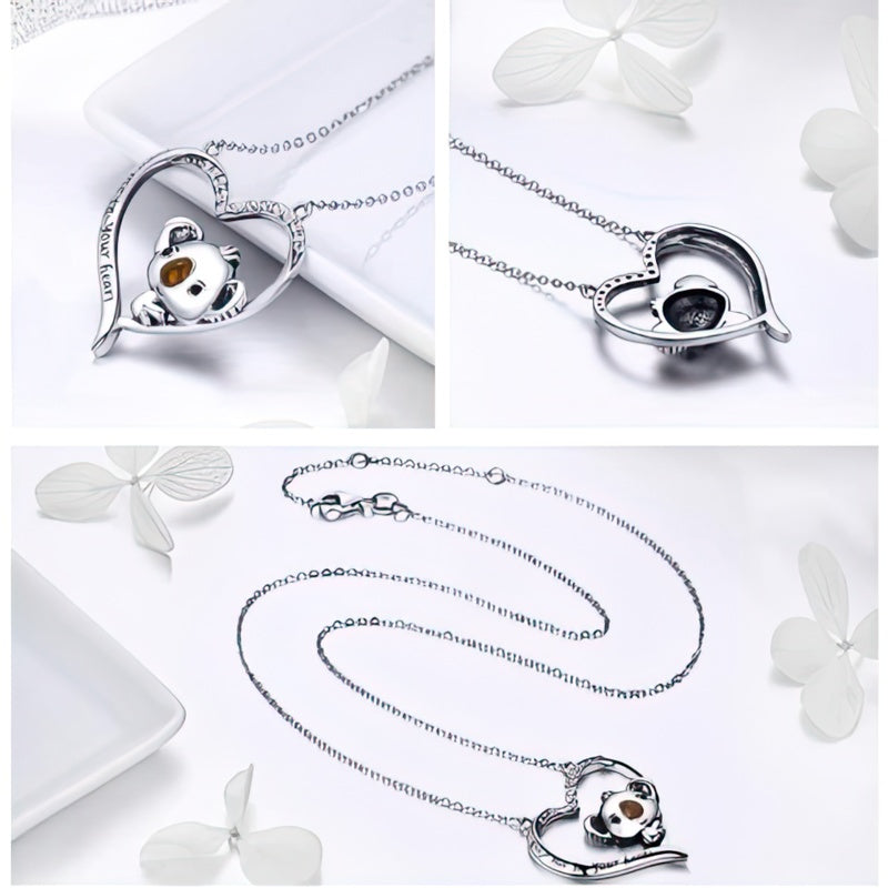 Silver Koala Necklace