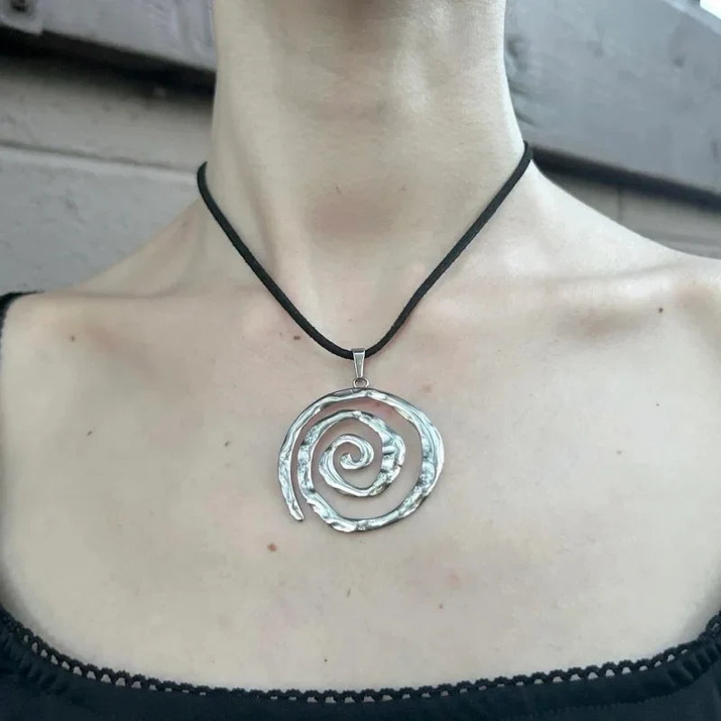 Spiral Necklace & Locket