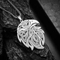 Silver Eagle Pendant Necklace