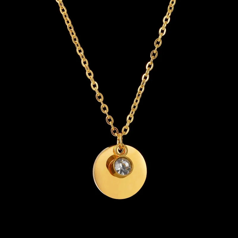 Birthstone Pendant Necklace