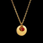 Birthstone Pendant Necklace