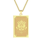 Zodiac Sign Pendant Necklace