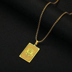 Zodiac Sign Pendant Necklace