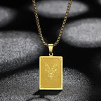 Zodiac Sign Pendant Necklace