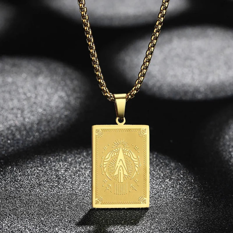 Zodiac Sign Pendant Necklace