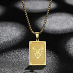 Zodiac Sign Pendant Necklace