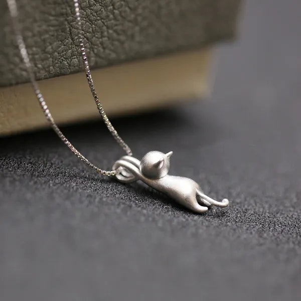 Cat Pendant Necklace