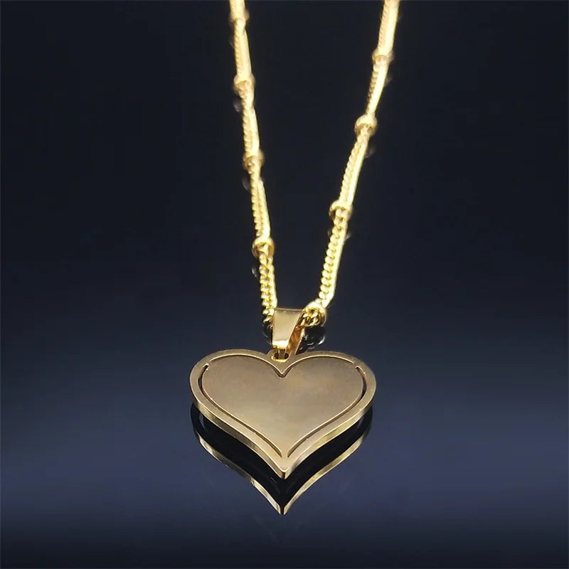 Heart Pendant Necklace 