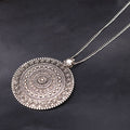 Dawapara Flower of Life Mandala Pendant Necklace for Women