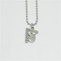 Koala Necklace in Silver