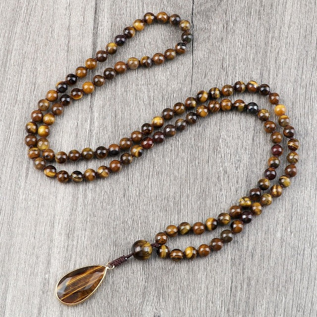 Tiger’s Eye Necklace & Pendant for Men and Women