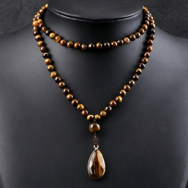 Tiger’s Eye Necklace & Pendant for Men and Women