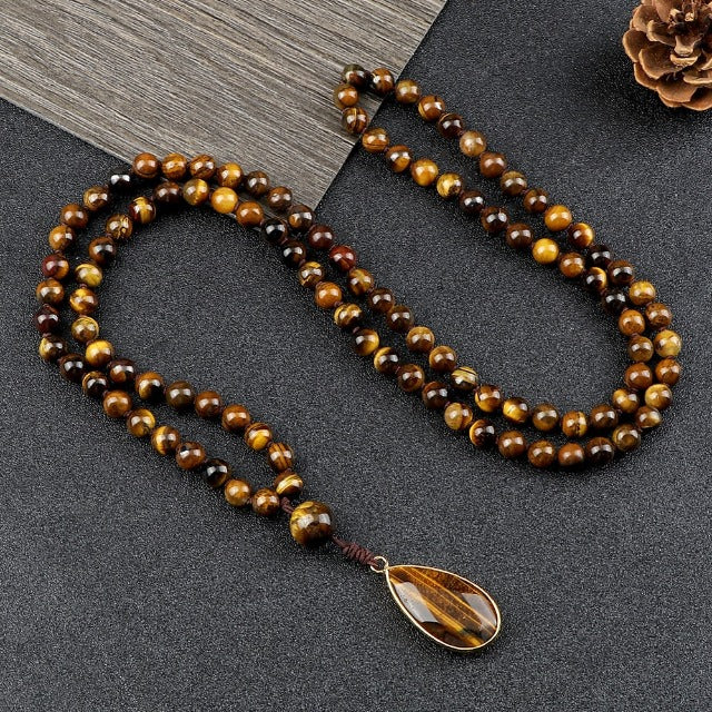 Tiger’s Eye Necklace & Pendant for Men and Women