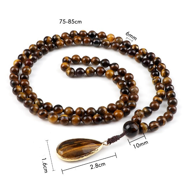 Tiger’s Eye Necklace & Pendant for Men and Women