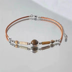 Tiger's Eye Choker Pendant Necklace