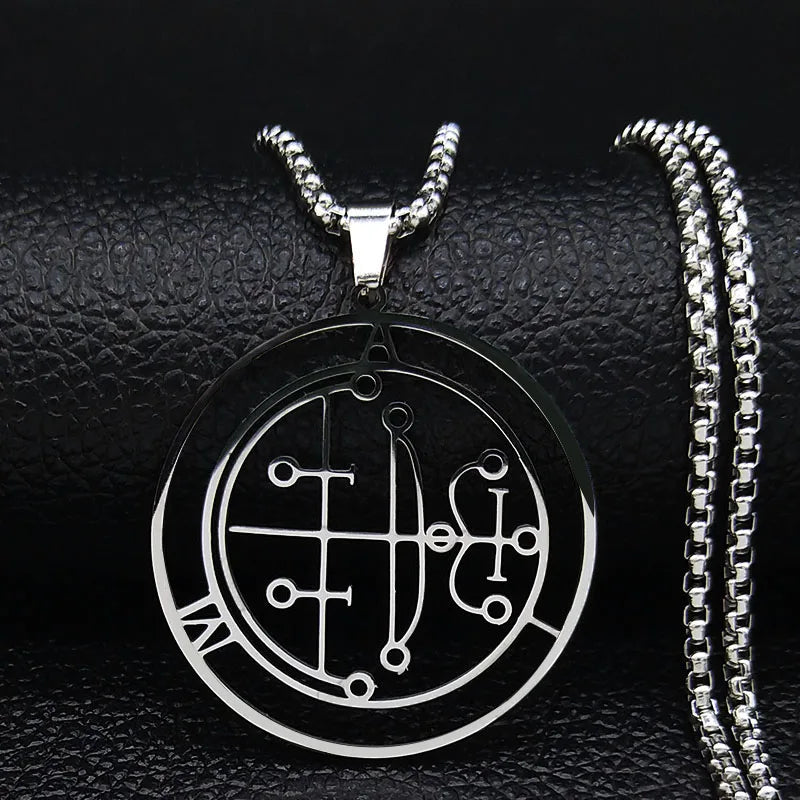Demon Sigil Pendant Necklace AIM